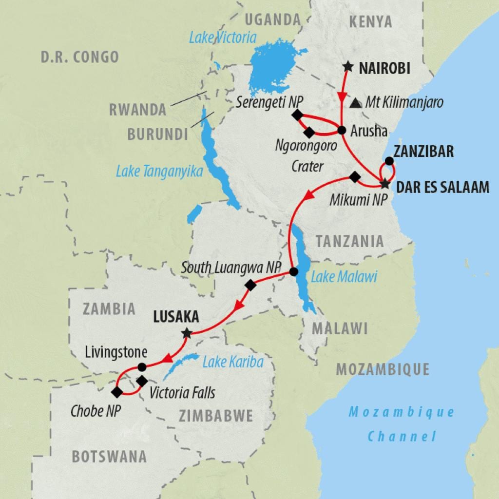 mapa mapu express Kenya