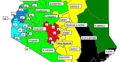 Mapa kisumu Kenya
